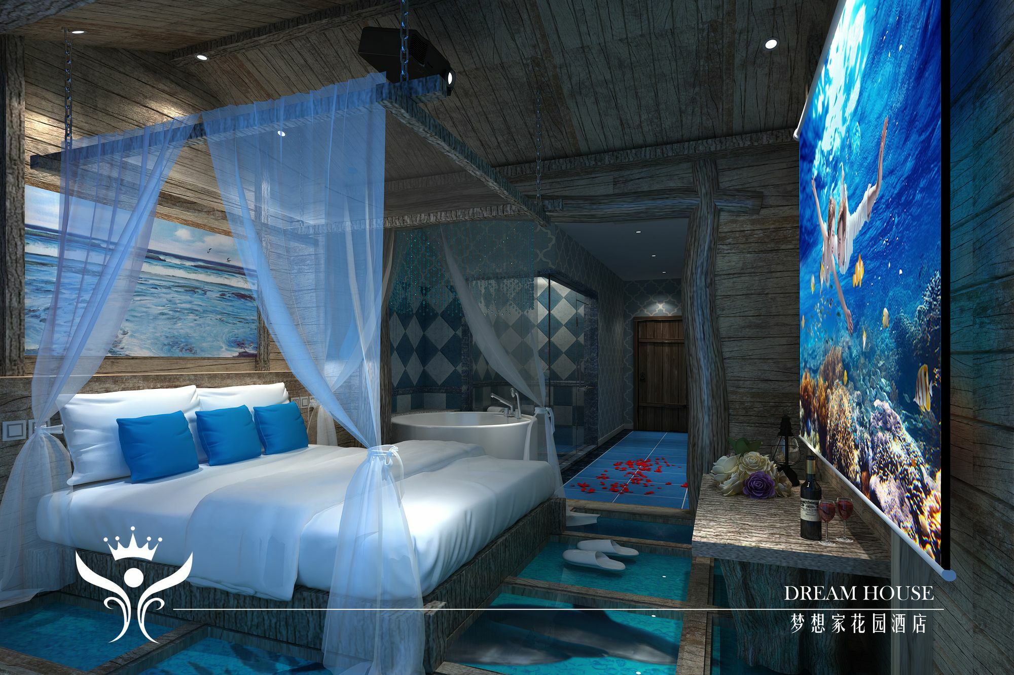 Dreamhouse Theme Hotel Şanghay Dış mekan fotoğraf