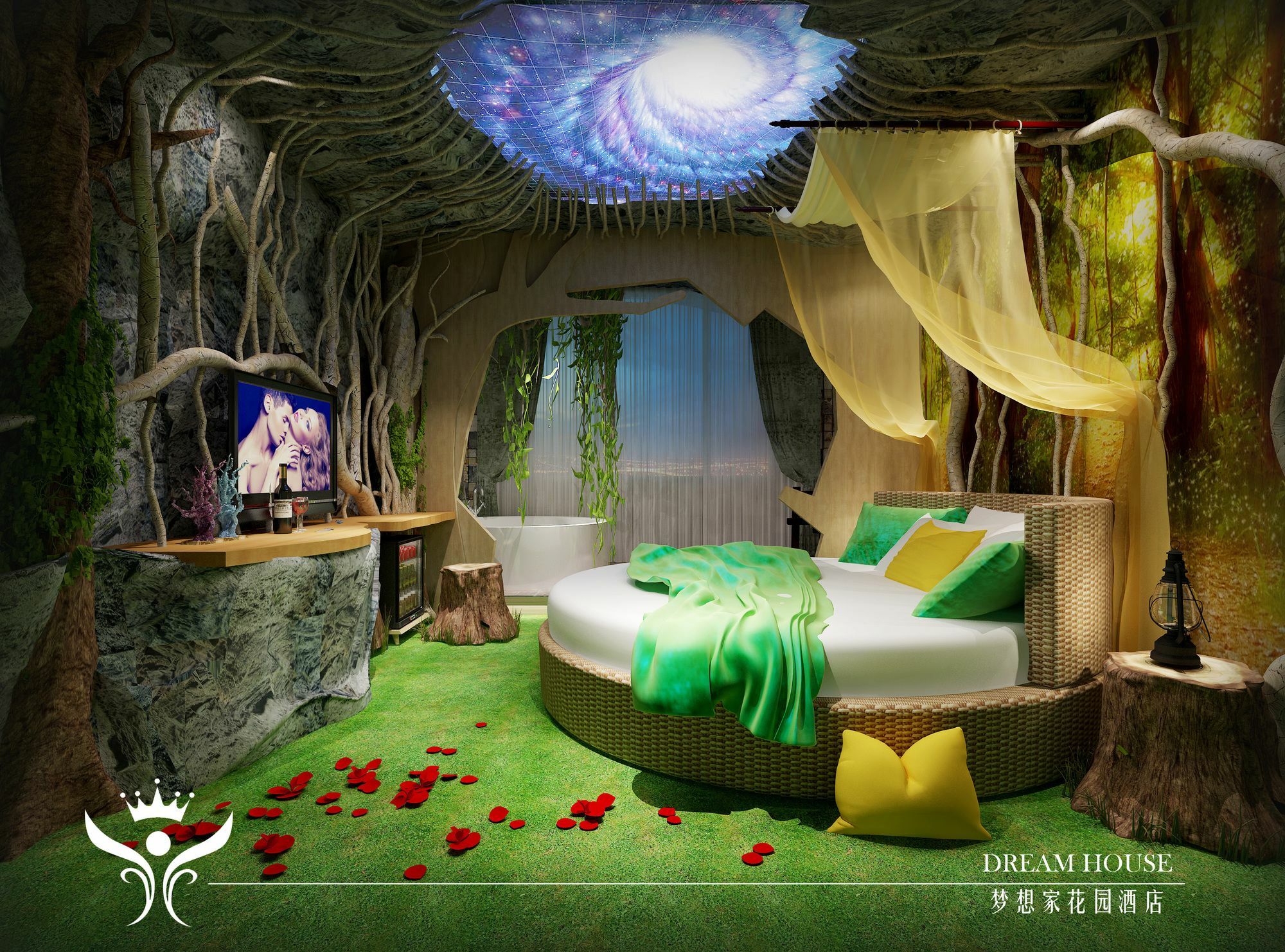 Dreamhouse Theme Hotel Şanghay Dış mekan fotoğraf