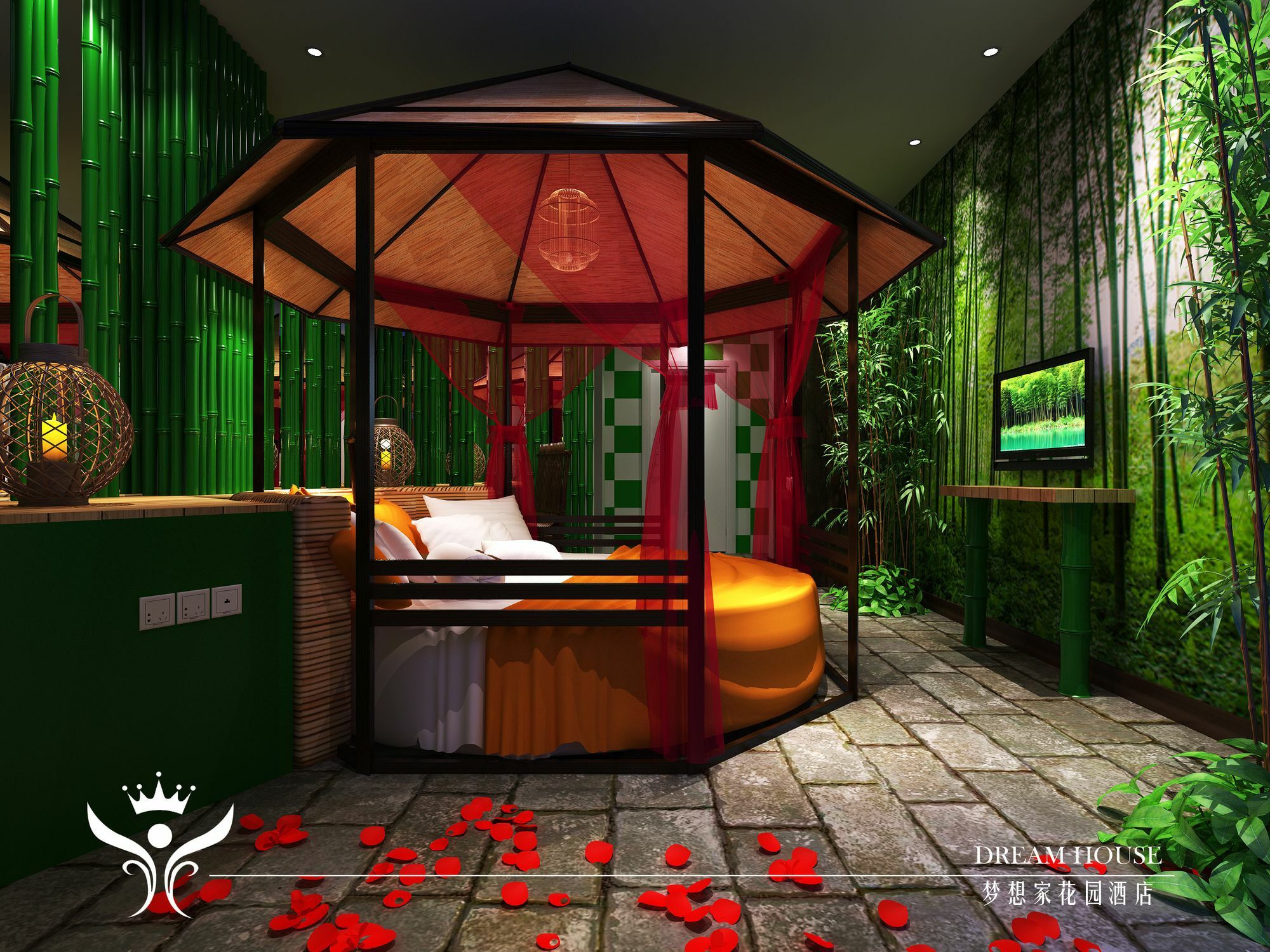 Dreamhouse Theme Hotel Şanghay Dış mekan fotoğraf