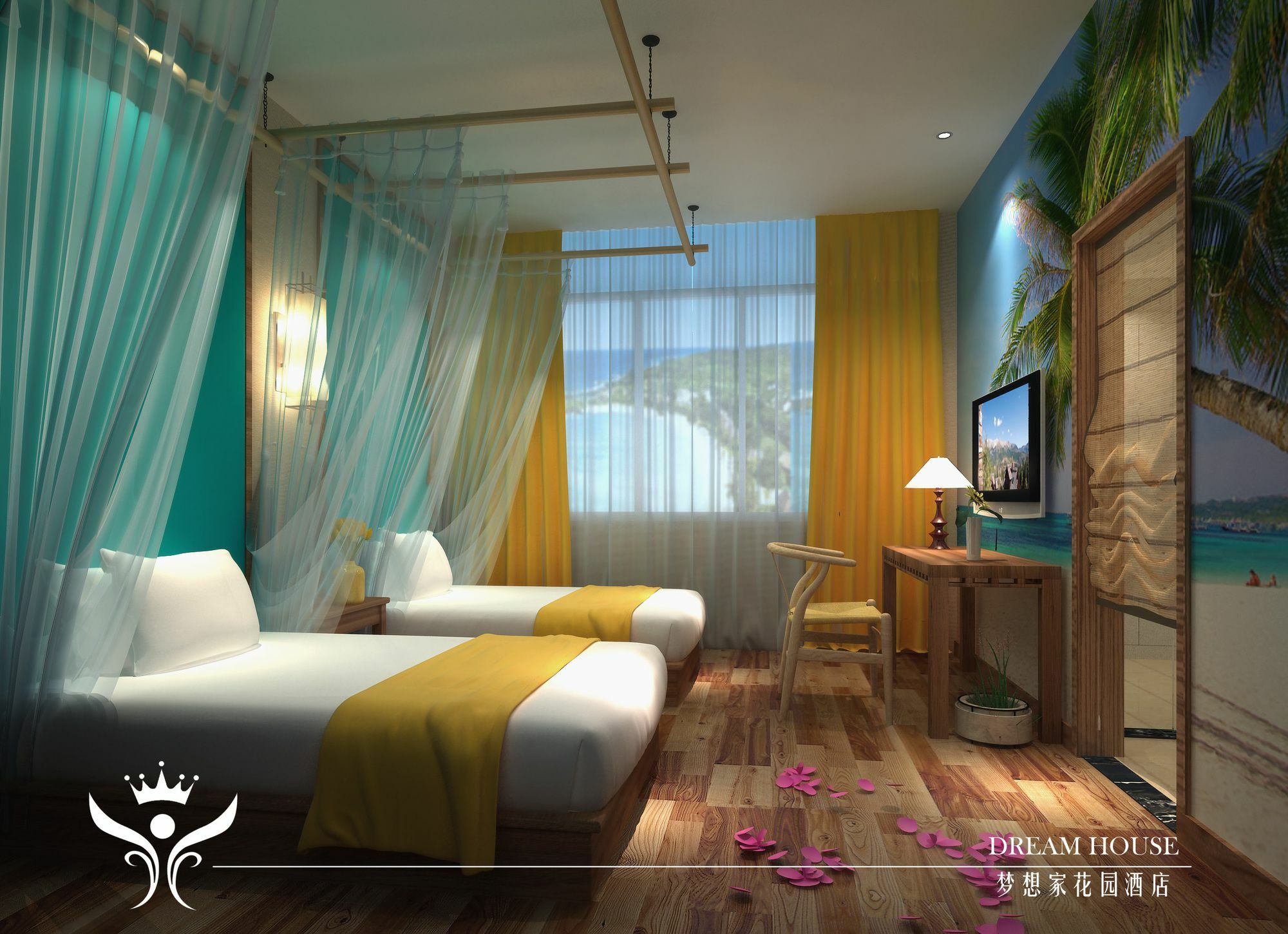 Dreamhouse Theme Hotel Şanghay Dış mekan fotoğraf