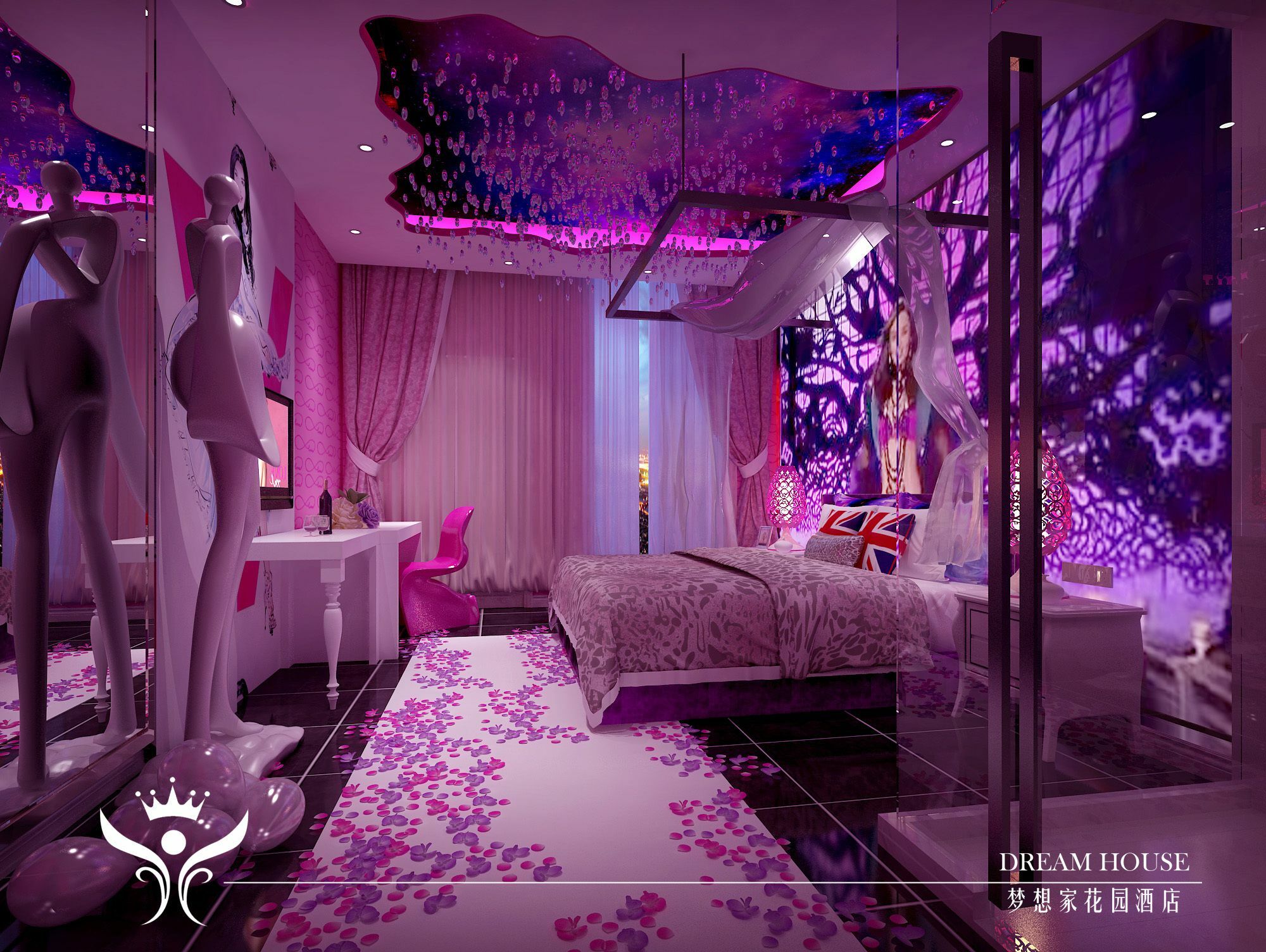 Dreamhouse Theme Hotel Şanghay Dış mekan fotoğraf