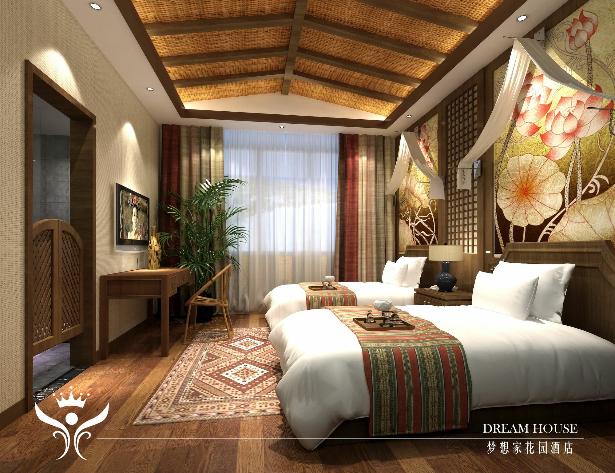 Dreamhouse Theme Hotel Şanghay Dış mekan fotoğraf